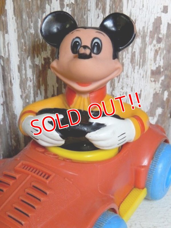 画像2: ct-150728-14 Mickey Mouse / Kohner Bros 70's Pull Toy