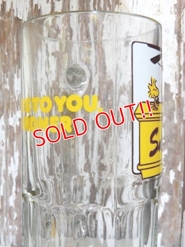 ct-150804-12 Snoopy / 70's Beer Mug 