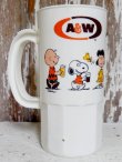 画像1: ct-150805-01 PEANUTS / 90's A&W Plastic Mug