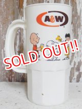 画像: ct-150805-01 PEANUTS / 90's A&W Plastic Mug
