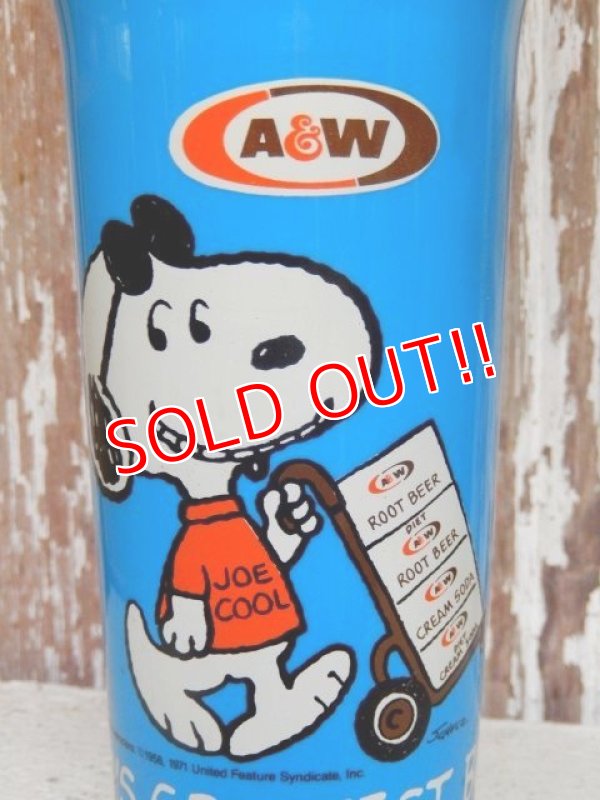 画像2: ct-150805-02 Snoopy / 90's A&W Plastic Cup