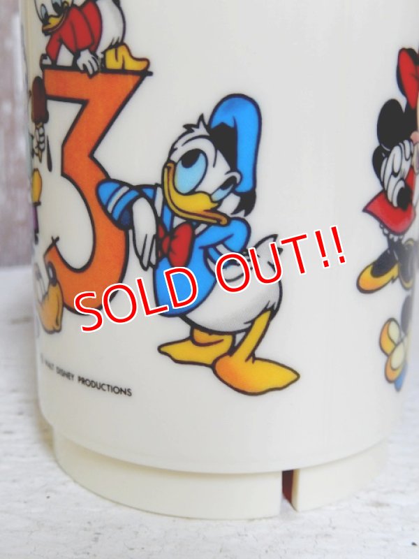 画像5: ct-150804-32 Disney's / Eagle 70's-80's ABC 123 Plastic Juice Tumbler
