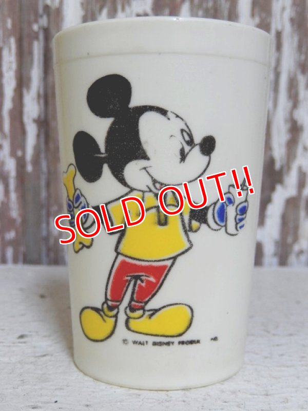 画像1: ct-150804-31 Mickey Mouse,Donald Duck and Pluto / Eagle 60's-70's Juice Tumbler