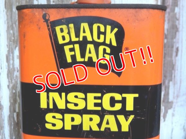 画像2: dp-150805-03 BLACK FLAG / Vintage Insect Spray Can