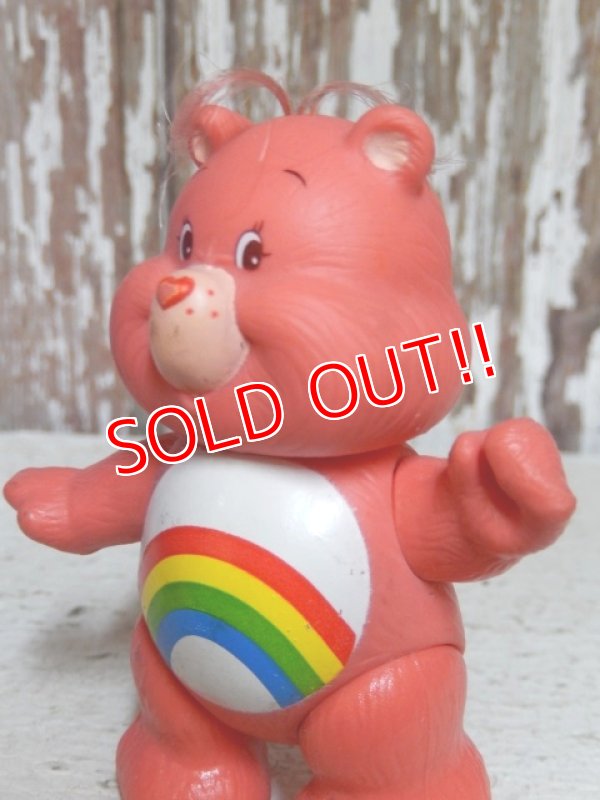 画像2: ct-150811-31 Care Bears / Kenner 80's PVC "Cheer Bear"