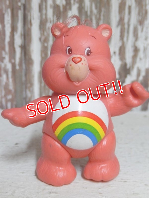 画像1: ct-150811-31 Care Bears / Kenner 80's PVC "Cheer Bear"