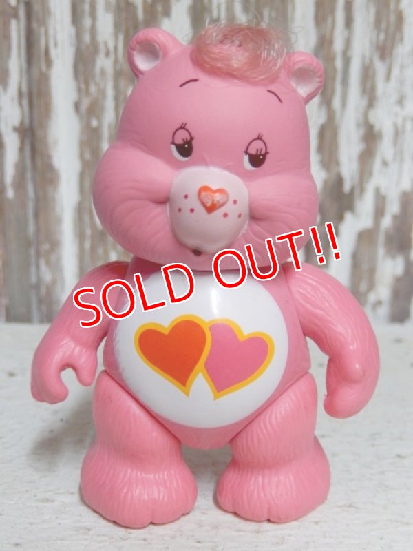 画像1: ct-150811-31 Care Bears / Kenner 80's PVC "Love a Lot Bear"