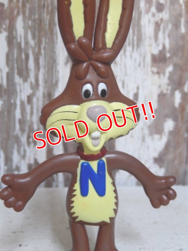 画像2: ct-150818-21 Nestlé / Quik Bunny 80's-90's Bendable Figure