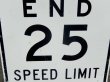 画像6: dp-150811-13 Road sign "SPEED LIMIT 25"