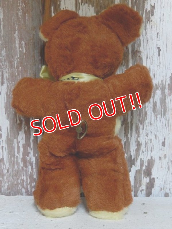 画像5: ct-150818-30 Vintage Musical Bear Plush Doll
