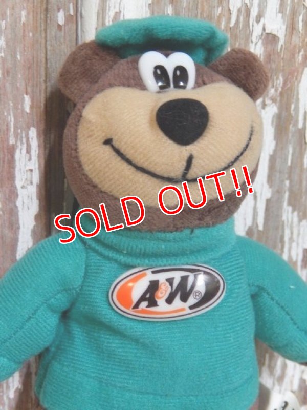 画像2: ct-150825-02 A&W / Great Root Bear 1998 mini Plush doll