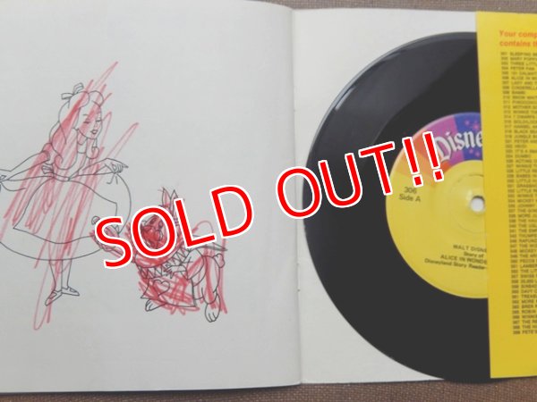 画像9: ct-150818-29 Alice in Wonderland / 60's Record and  Book