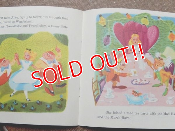 画像6: ct-150818-29 Alice in Wonderland / 60's Record and  Book