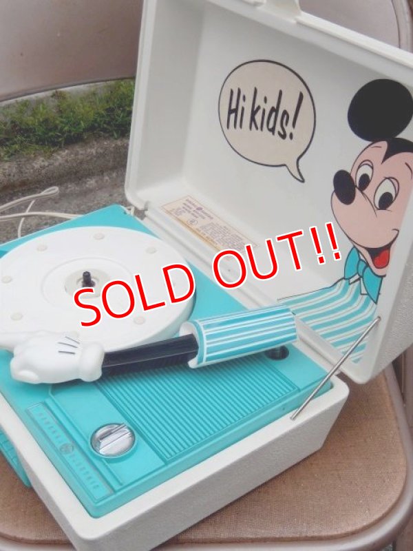 画像5: ct-150825-29 Mickey Mouse / Sears 60's-70's Record Player