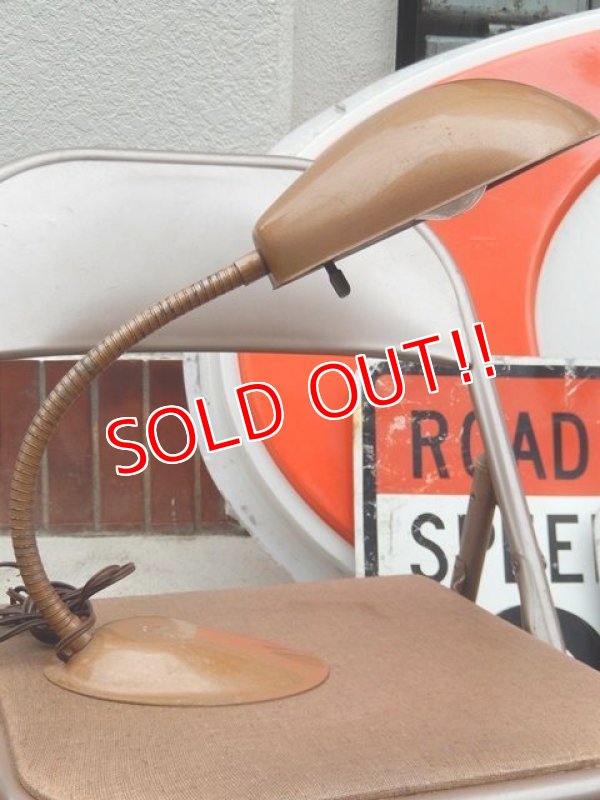 画像4: dp-150701-18 Vintage Goose Neck Desk Lamp