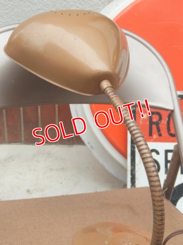 画像3: dp-150701-18 Vintage Goose Neck Desk Lamp