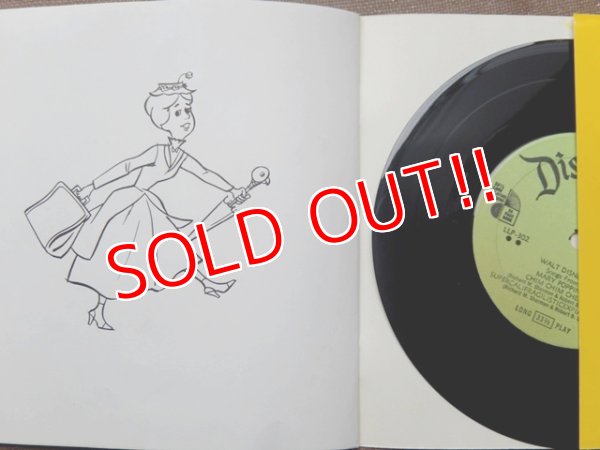 画像7: ct-150818-29 Mary Poppins / 60's Record and Book