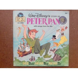 画像: ct-150818-29 Peter Pan / 60's Record and Book
