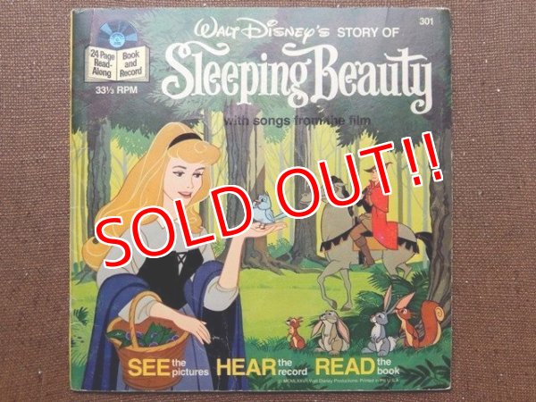 画像1: ct-150818-29 Sleeping Beauty / 60's Record and Book