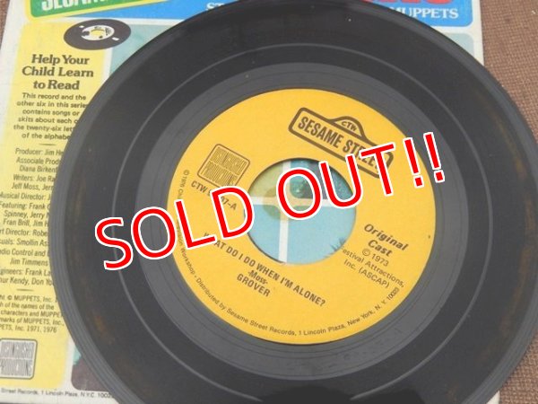 画像6: ct-150825-31 Sesame Street / 70's Record "LETTERS A〜D"
