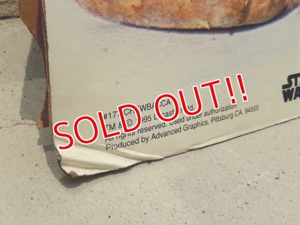 画像5: ct-150602-74 Chewbacca / 1995 Cardboard Display