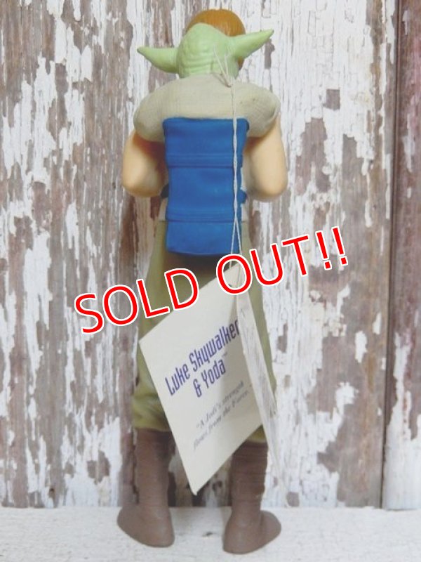 画像4: ct-150623-15 STAR WARS / Luke Skywalker & Yoda 1995 Applause Figure