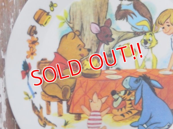 画像2: ct-150901-17 Winnie the Pooh / 70's Plastic Plate