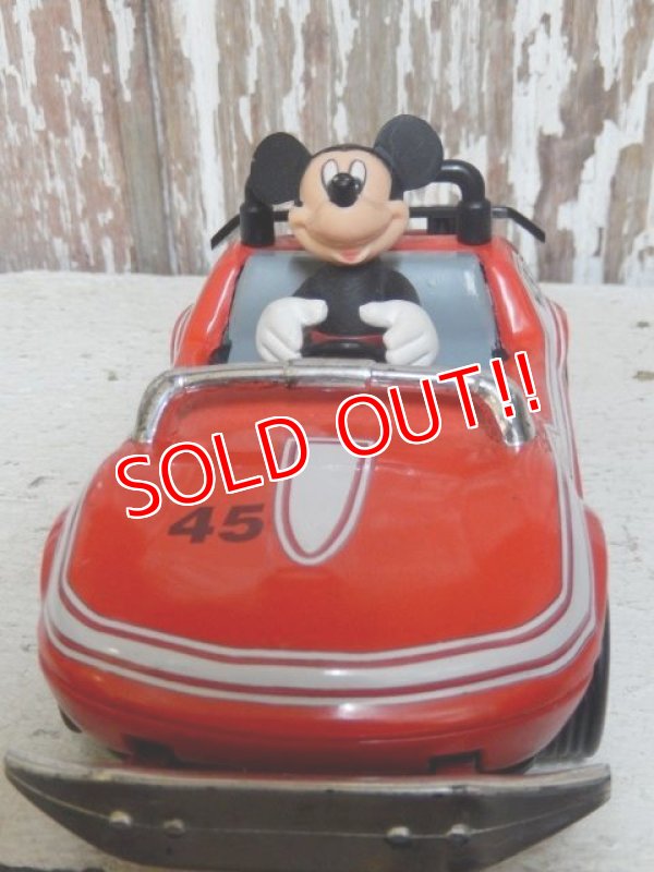 画像2: ct-150901-31 Mickey Mouse / 90's Autopia Pullback Car