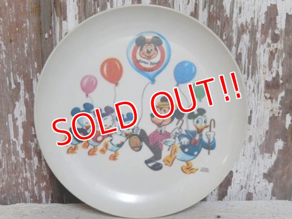 画像1: ct-150901-16 Mickey Mouse Club / 60's-70's Plastic Plate