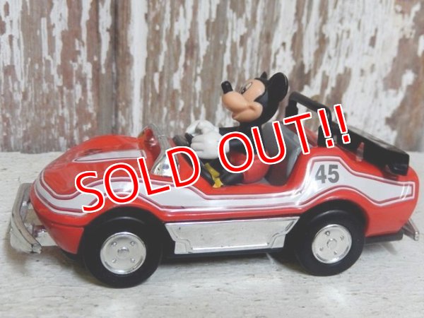 画像3: ct-150901-31 Mickey Mouse / 90's Autopia Pullback Car