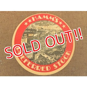 画像: dp-150902-27 Hamm's / Vintage Coaster
