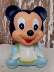 画像2: ct-150901-26 Baby Mickey Mouse & Minnie Mouse / 80's-90's Rubber Toy