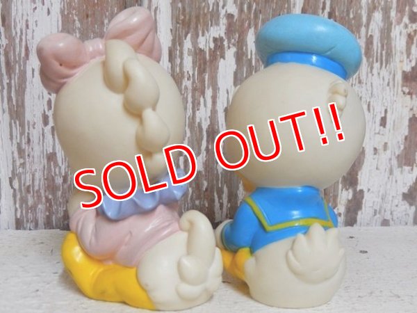 画像5: ct-150901-28 Baby Donald Duck & Daisy Duck / 80's-90's Rubber Toy