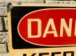 画像2: dp-150902-14 DANGER / Vintage Sign