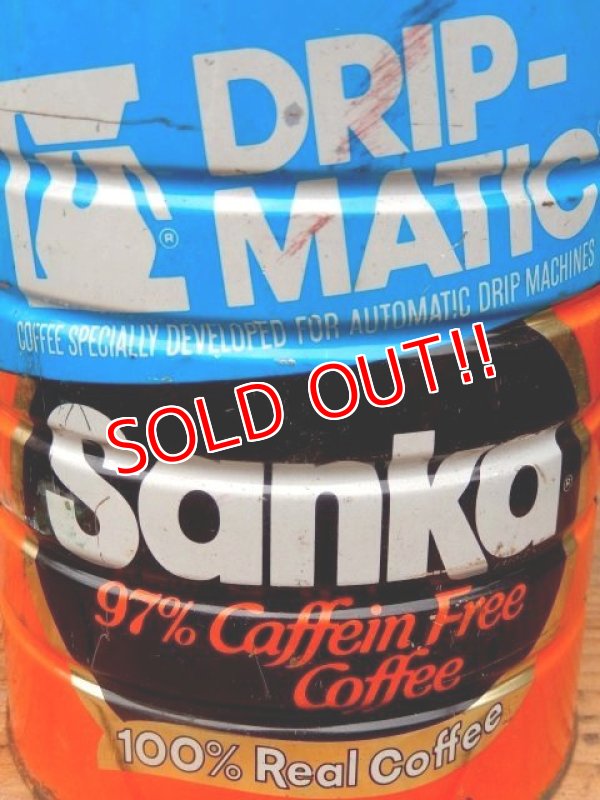 画像2: dp-150902-05 Sanka Coffee / Vintage Tin Can
