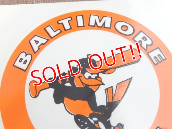 画像2: ct-150701-22 Baltimore Orioles / 80's Window Sticker