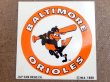 画像1: ct-150701-22 Baltimore Orioles / 80's Window Sticker