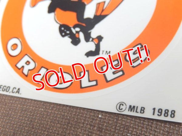 画像3: ct-150701-22 Baltimore Orioles / 80's Window Sticker