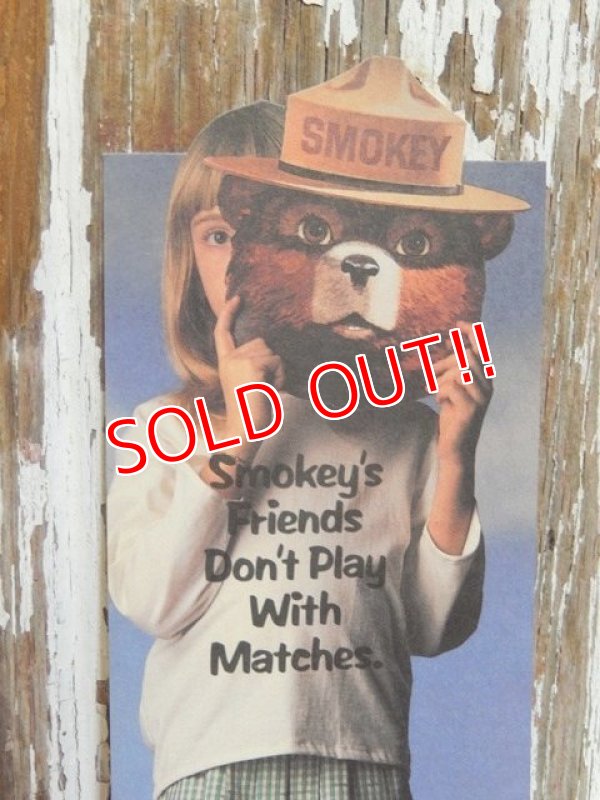 画像2: ct-140715-14 Smokey Bear / 80's Bookmark