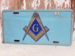 画像1: dp-150902-19 Freemasonry / Vintage Metal Plate