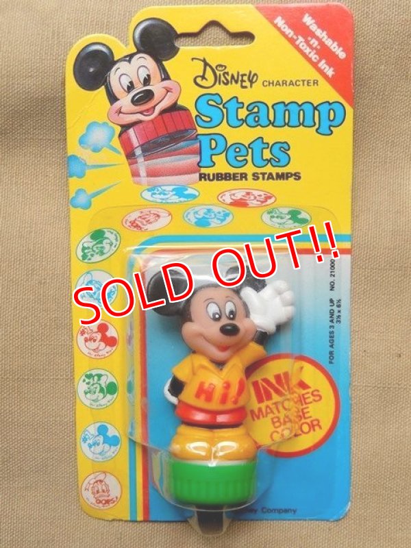 画像1: ct-150901-40 Mickey Mouse / 70's Stamp Pets