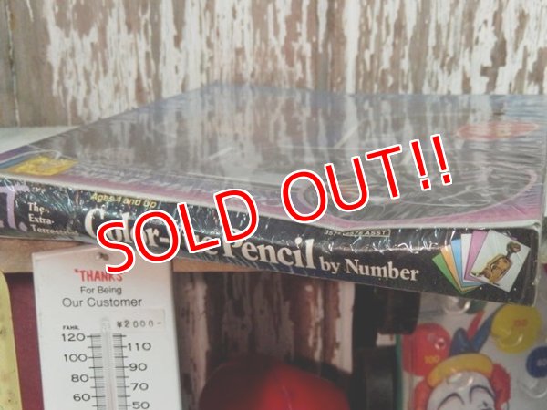 画像8: ct-140304-33 E.T. / 80's Color-Vue Pencil By Number