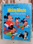 画像1: ct-150526-36 Mickey Mouse / The Kitten Sitters Little Golden Book