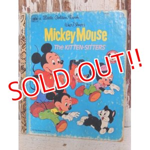 画像: ct-150526-36 Mickey Mouse / The Kitten Sitters Little Golden Book