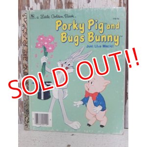 画像: ct-150526-40 Porky Pig and Bugs Bunny / Just Like Magic! 70's Little Golden Book
