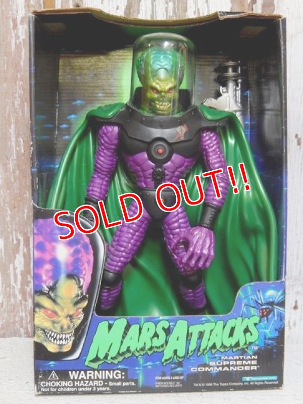 画像1: ct-150715-37 MARS ATTACKS! / Martian Supreme Commander 1996 Talking Figure