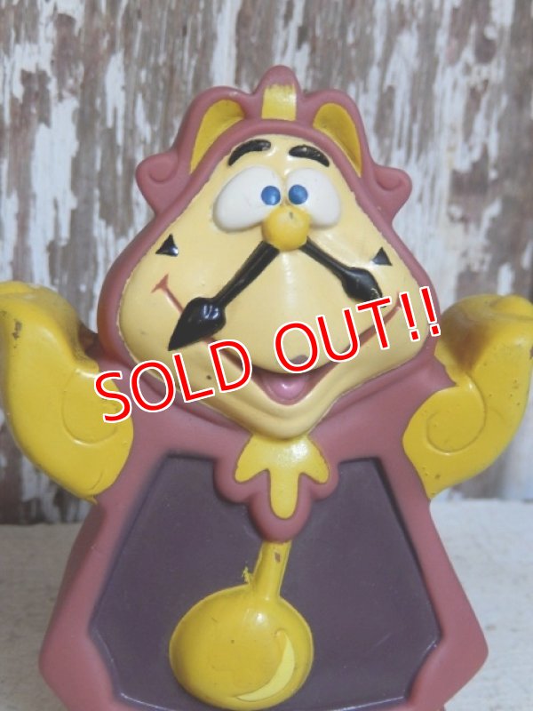 画像2: ct-150811-21 Cogsworth / 90's Soft Vinyl Figure