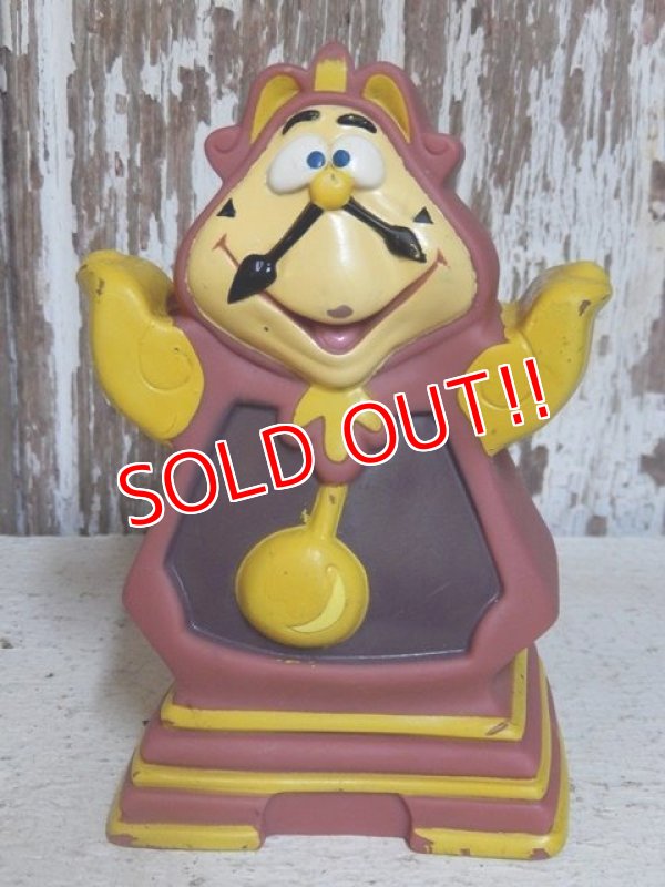 画像1: ct-150811-21 Cogsworth / 90's Soft Vinyl Figure