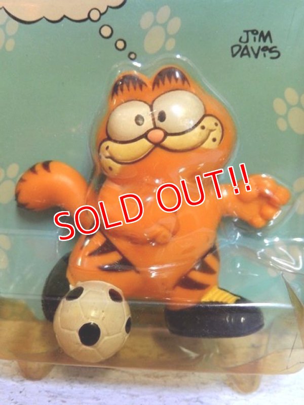 画像2: ct-150922-54 Garfield / 80's PVC "Soccer"