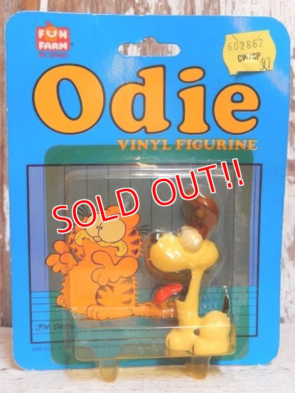 画像1: ct-150922-54 Garfield / 80's PVC Odie (A)
